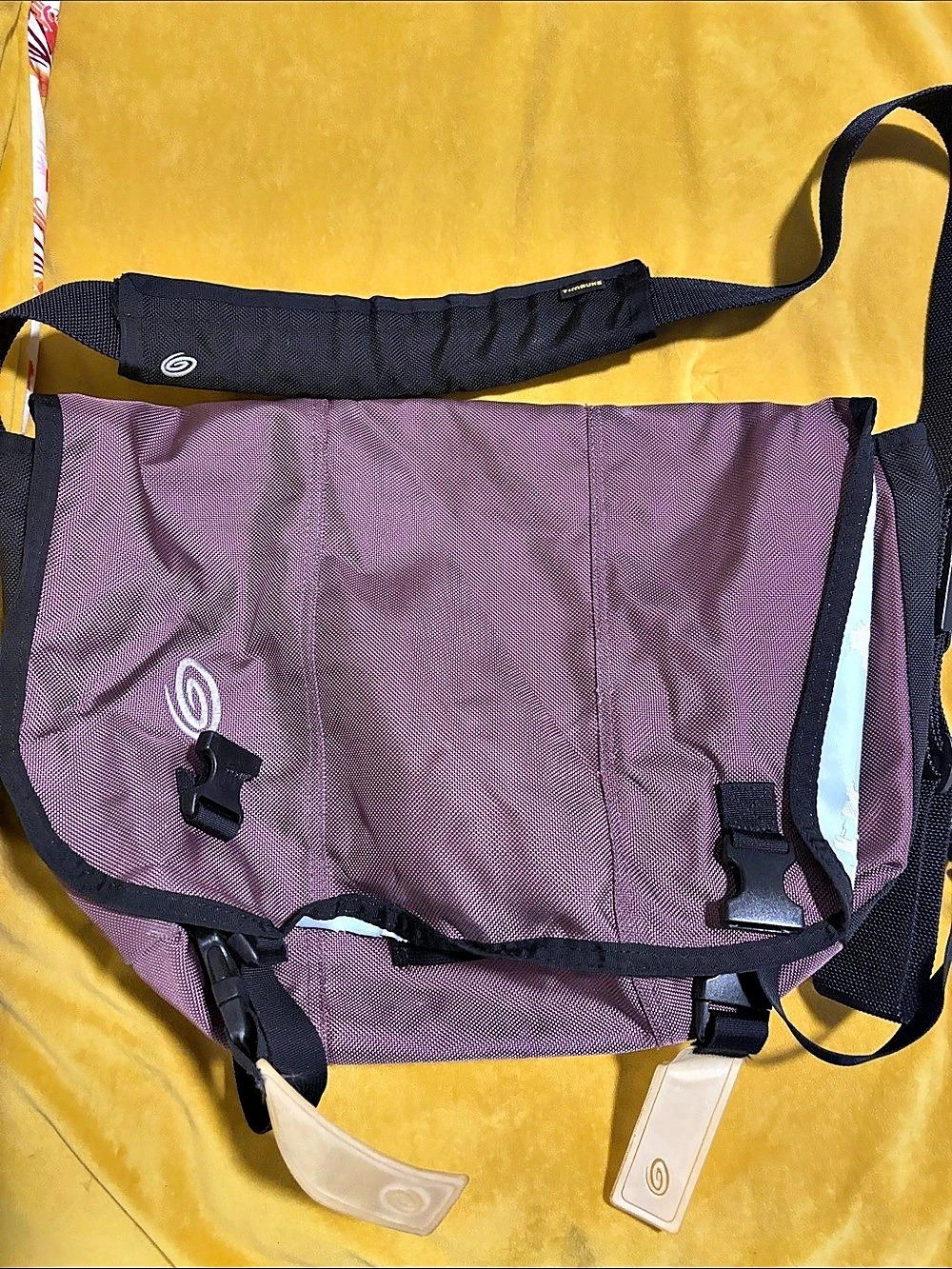 Timbuk2 Classic Messenger Bag Purple & Black